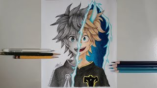 Drawing Luck Voltia Black Clover ブラッククローバー Speed Drawing Fanart Youtube