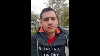 5. Enojarse con Dios