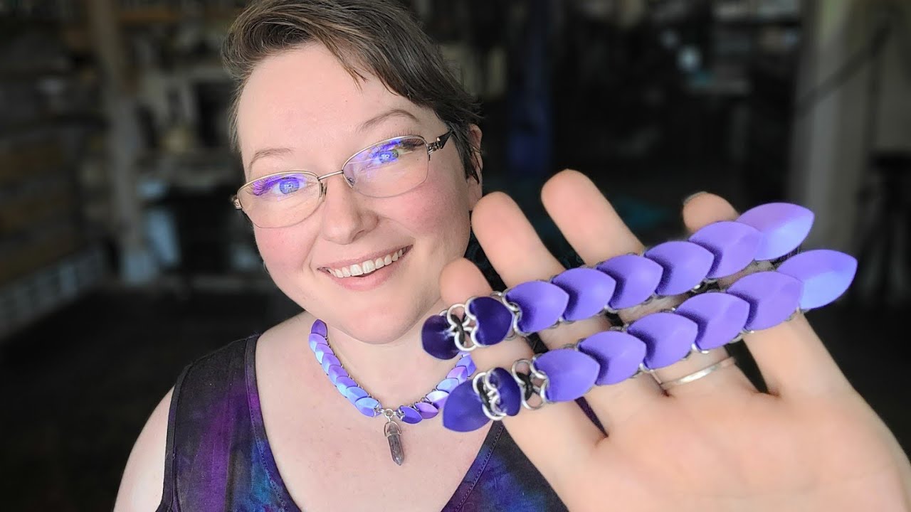 Stretchy Scalemaille Jewelry: February 2025 Craft Along Kit and Project