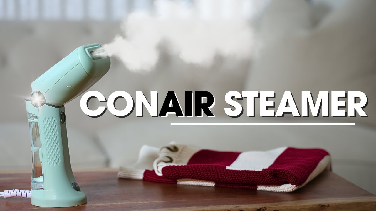 Conair Garment Power Steamer Review & How To Use | Dual Voltage