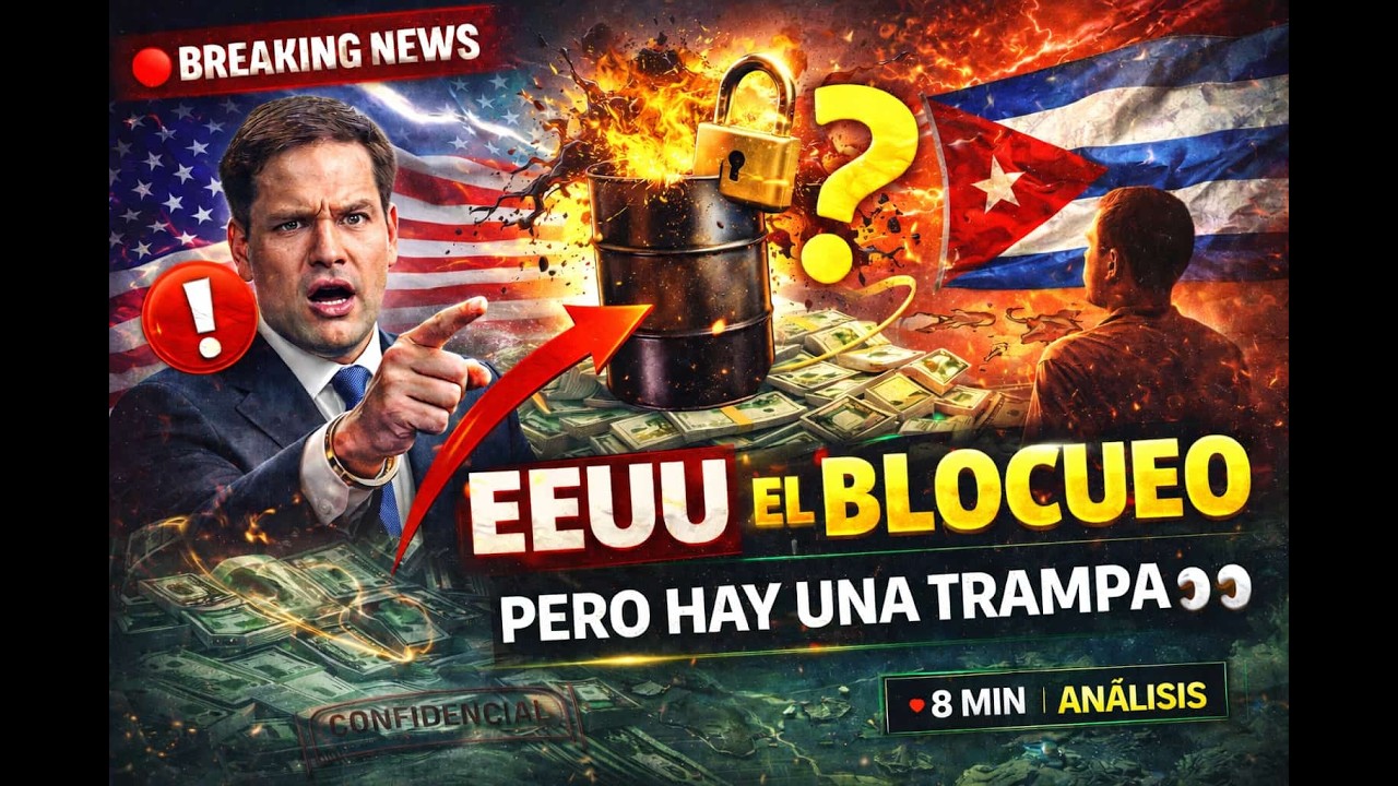 🚨 EEUU AUTORIZA PETRÓLEO a CUBA pero con una TRAMPA  Lo que Rubio NO te dice Análisis Completo