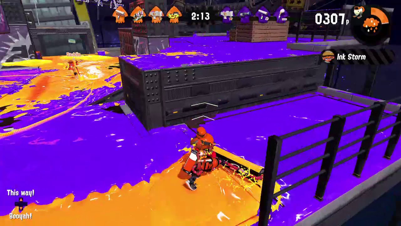 Splatoon 2 - Putting in work with the Carbon Roller