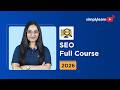SEO Full Course 2026 [FREE] | SEO Tutorial For Beginners | Complete SEO Training | Simplilearn