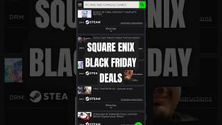 All the #squareenix games are dirt cheap at greenmangaming.  #steam