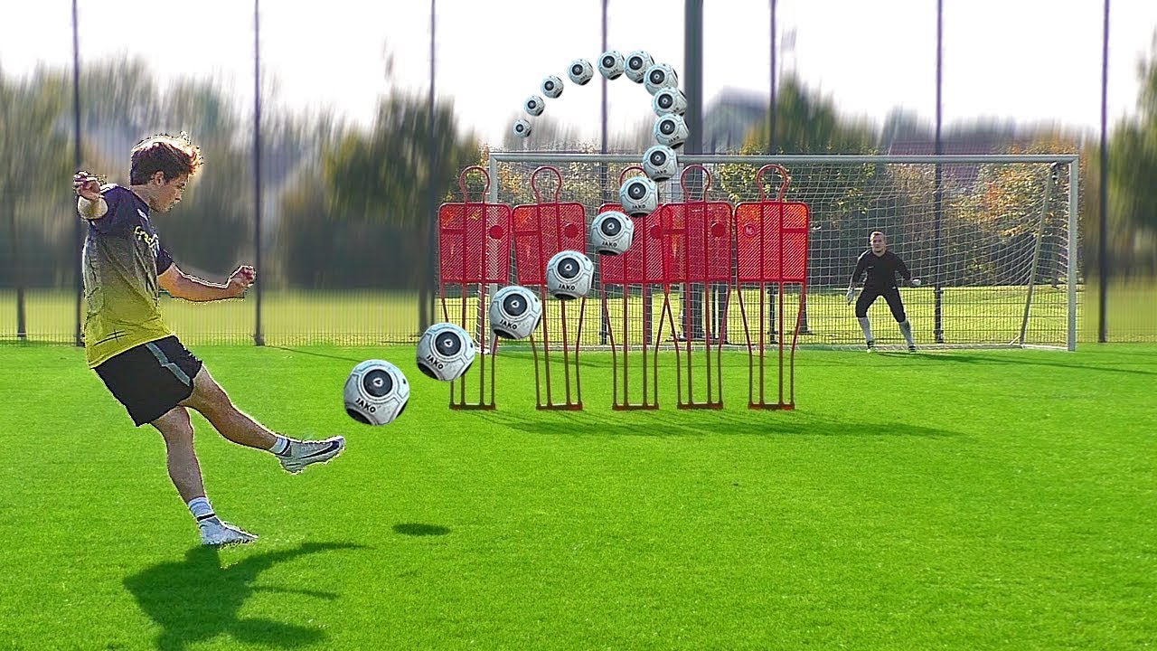 freekickerz vs Nuri Sahin (BVB) - Free Kick Football Challenge