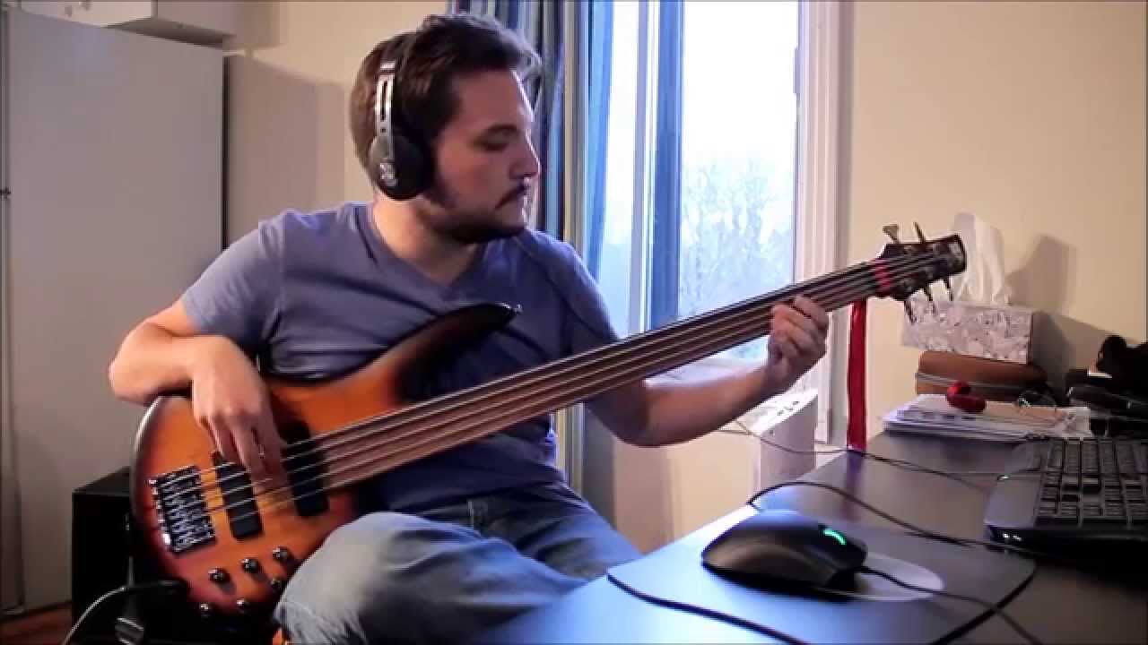 Scale the Summit - The Levitated (Fretless Bass Cover) acordes