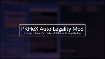 PKHeX Auto Legality Mod - Feature Demonstration