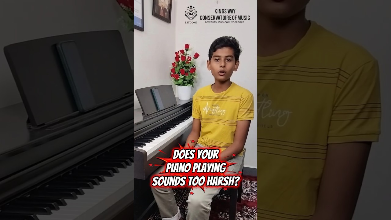 🎹 Why Does Your Piano Sound Harsh? | Simple Piano Tip #shorts #viralshorts #kingswayconservatoire