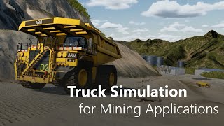 Realistic Truck Simulation for Mining Applications screenshot 1