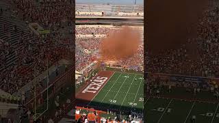 Orange Smoke at Texas v. Rice 9/2/23