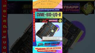 Ready STock AMERICAN GFM GVME-610-I/O-B GVME610I/O, GVME-610-I/O, GVME 610 I/O Ships today