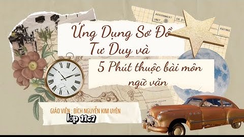 Ứng dụng SĐTD và 5 Phút Thuộc Bài/ Ngữ Văn 11 #11C7 #mindmap #study #TTL