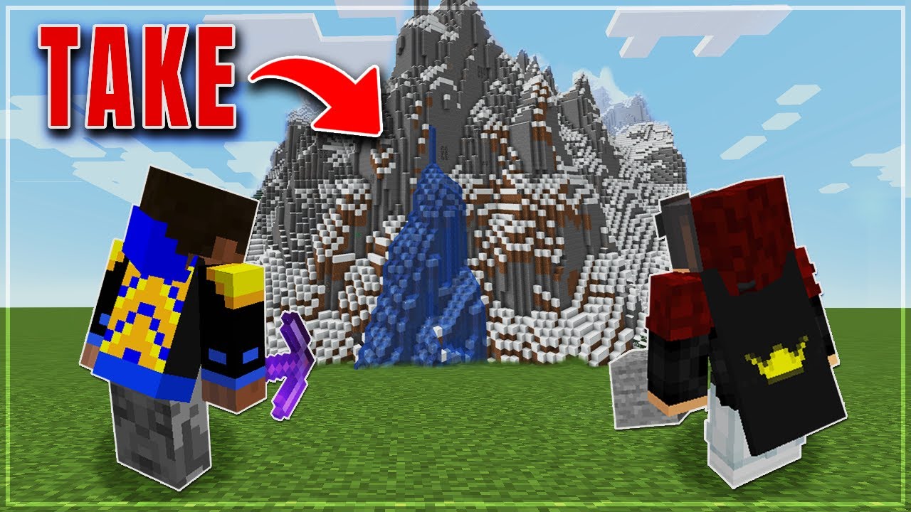 We Stole A Mountain In Minecraft