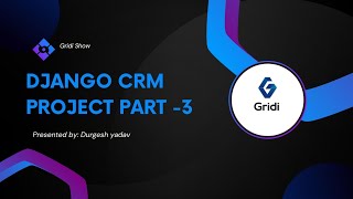 Django CRM Project Part-3|Django CRUD Opration |Django mini Project