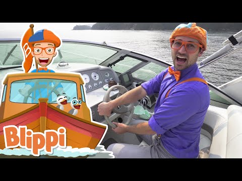 Blippi Explores a Boat! | Learns About Boats For Kids | Educational Video for Toddlers