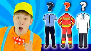 Where Is My Police Officer Uniform Song?   MORE Lights Kids Song