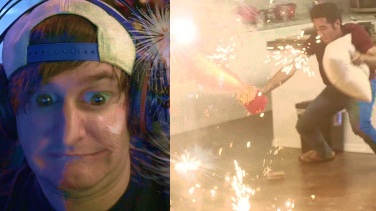 DĚLÁM OHŇOSTROJ V BARÁKU 🎇🏠