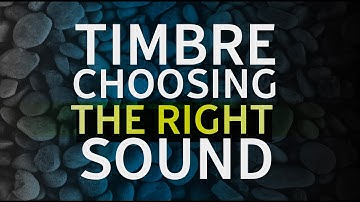 Timbre in Music Production | Choosing Synth Leads