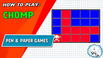 How to play: Chomp (pen and paper game)