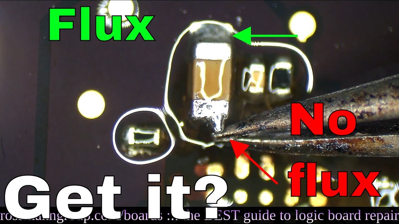 how flux works what is that gooey liquid louis pours on the boards flux works