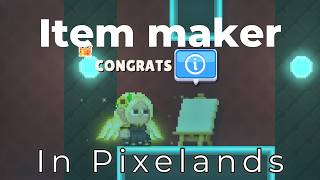 PIXELANDS | Your Item, Your Design | ITEM MAKER