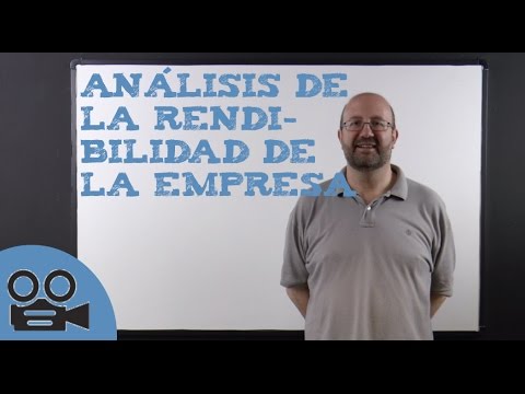 Vídeo: Com Es Realitza Una Anàlisi De Rendibilitat D’una Empresa