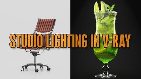Evermotion Archviz Training Online - Chapter 4 - Studio Lighting in V-Ray