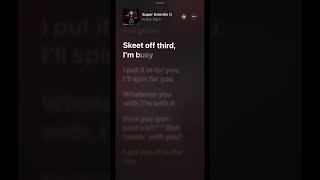 Kodak Black- Super Gremlin #shorts #kodakblack #lyrics