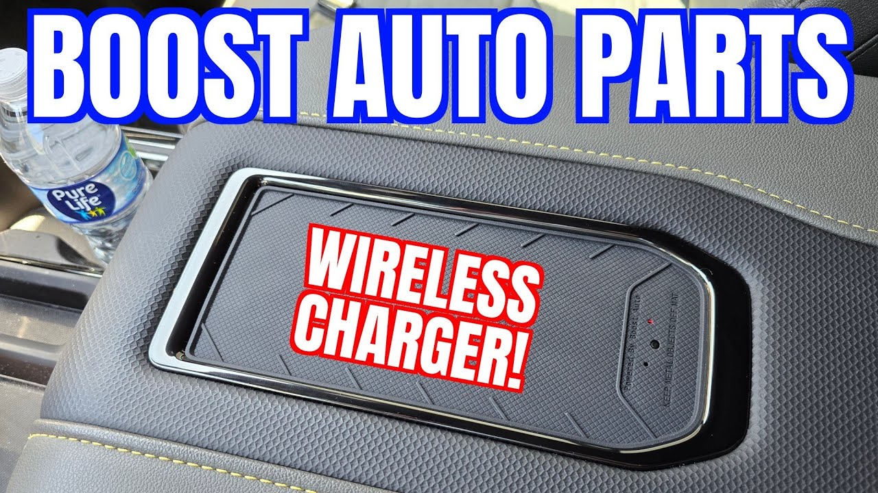 Boost Auto wireless charger kit installation in Chevy Silverado step-by-step