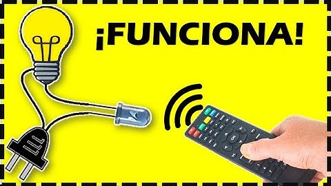 Como Hacer una Luz a Control Remoto - Encender Luces con Control Remoto