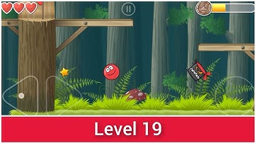 Red Ball 4 | Level 19 | Deep Forest | Walkthrough