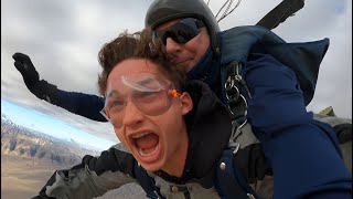 I went SKYDIVING!🪂