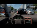 City Car Driving   Mazda 626   Fast Driving