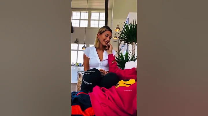 Justin and Hailey Bieber were just talking until...❤ #justinbieber #haileybieber #jailey #shorts