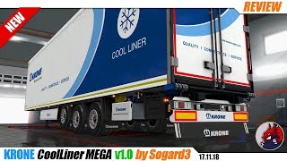 ["ETS2", "Euro Truck Simulator 2", "modification", "owned trailer mod", "Krone CoolLiner Mega", "by Sogard3", "EuroTruckSimulator2", "ETS2ModReview", "ETS2ModsReview"]