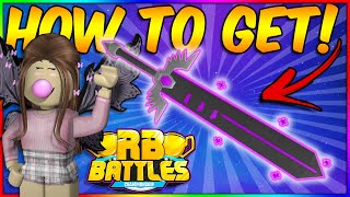 How to get PURPLE SWORD (Mobile too) | Roblox RB Battles 2 Event, Piggy, Sabrina's Sword of Healing