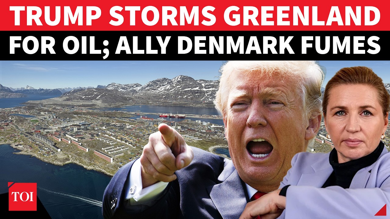 U.S. Moves Into Greenland In Venezuela-Style? Trump's Oil Move Rocks Denmark, NATO Ally Erupts