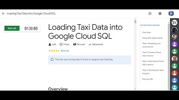 Loading Taxi Data into Google Cloud SQL | Arcade Base Camp October 2024 | Lab Solution | Arcade Labs