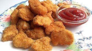 Наггетсы в домашних условиях. Быстро, просто и очень вкусно / Homemade nuggets. Eng sub