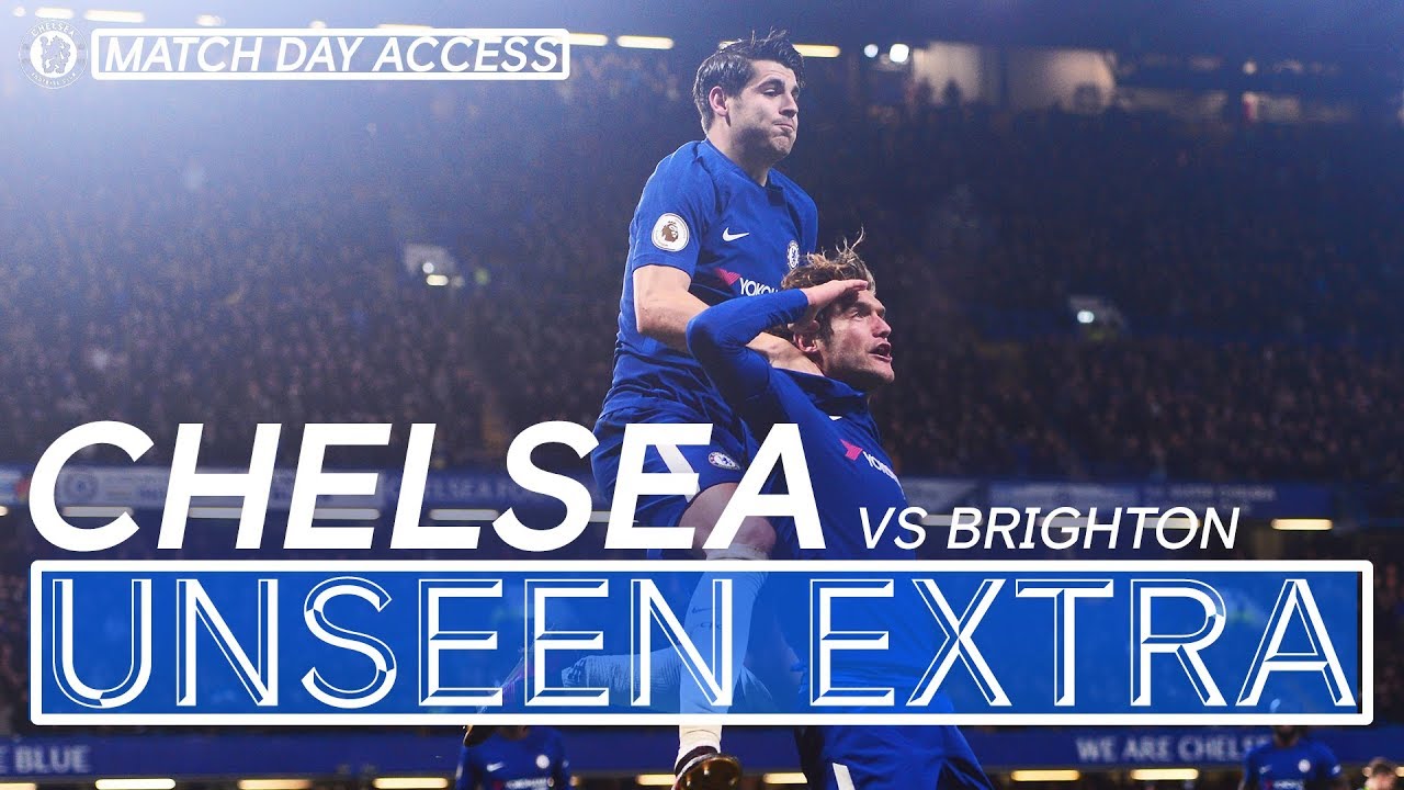 headlines hair Tunnel Access Chelsea Vs Brighton | Unseen Extra