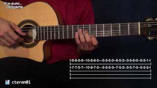 Miniatura del video "Y Volver, volver - Ranchera Mexicana Tutorial Guitarra"