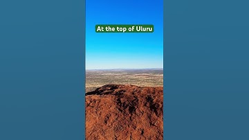 Thumbnail of Indiana Joe at the top of Uluru! #viral #uluru #ayersrock #australia #red