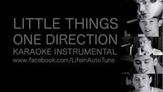 Untado Civilizar Danubio One Direction - Little Things (Karaoke Instrumental) NO BACKING VOCALS -  YouTube
