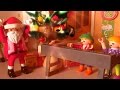 🎅 DER WEIHNACHTSMANN TANZT - Kinder singen "Ein kleiner weisser Schneemann" PLAYMOBIL Stop Motion