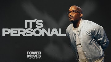 Het is persoonlijk // Machtsbewegingen deel 2 // Dr. Dharius Daniels