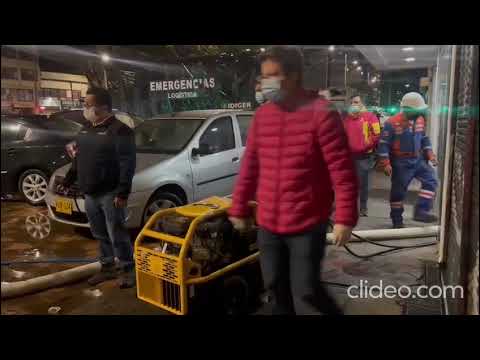 IDIGER atiende emergencias por invierno en Bogotá: deslizamiento en sector de Quiba, Ciudad Bolívar