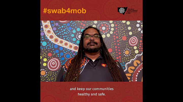#swab4mob with AH&MRC CEO, Robert Skeen