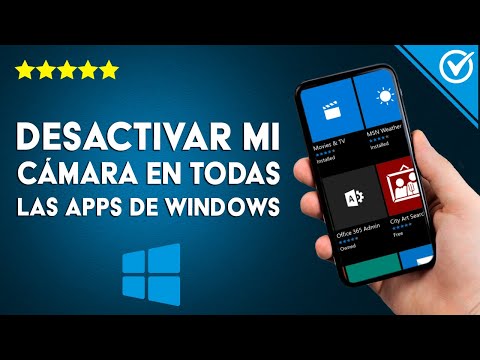 ¿Cómo desactivar mi cámara en todas las aplicaciones de WINDOWS 10?