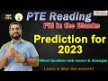 Pte reading i fill in the blanks i prediction for 2023 i tips and tricks i tribikram ghimire pte