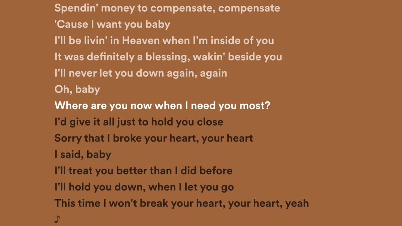 The Weeknd - After Hours (Lyrics)